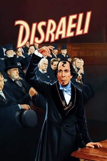 Movie poster for Disraeli