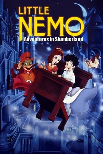 Movie poster for Little Nemo: Adventures in Slumberland