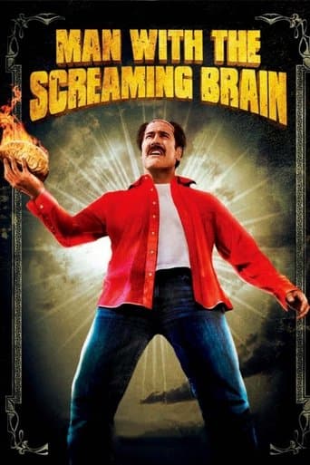 Movie poster for Man with the Screaming Brain