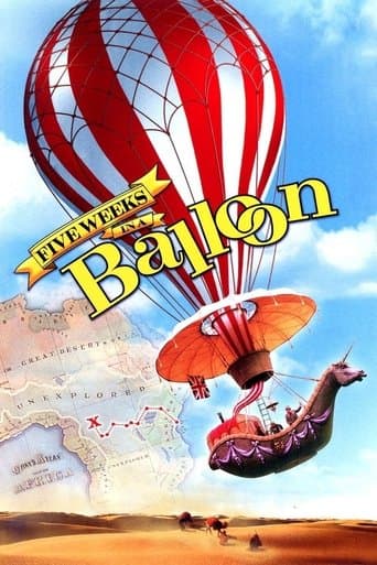 Movie poster for Five Weeks in a Balloon