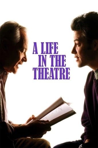 Movie poster for A Life in the Theatre
