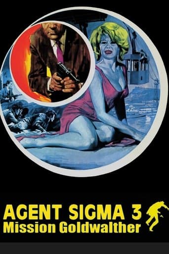 Movie poster for Agent Sigma 3 - Mission Goldwalther