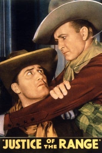 Movie poster for Justice of the Range