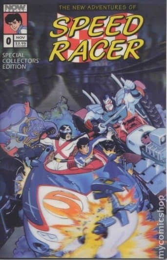 Movie poster for The New Adventures of Speed Racer