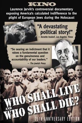 Movie poster for Who Shall Live and Who Shall Die?