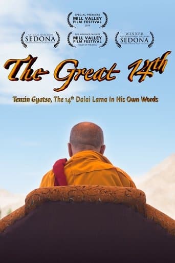 Movie poster for The Great 14th: Tenzin Gyatso, The 14th Dalai Lama In His Own Words