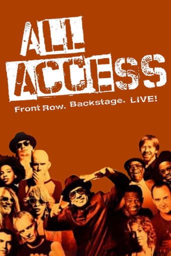 Movie poster for All Access: Front Row. Backstage. Live!