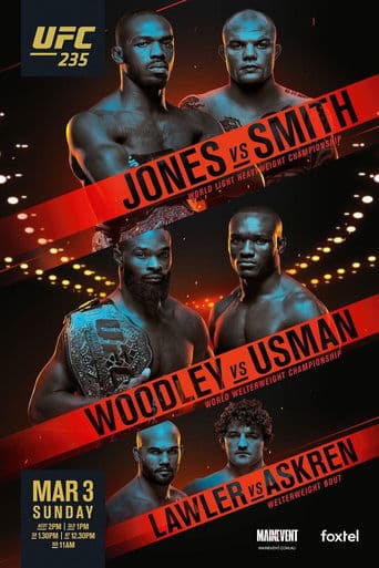 Movie poster for UFC 235: Jones vs. Smith