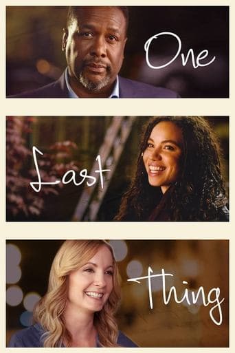 Movie poster for One Last Thing