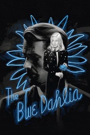 Movie poster for The Blue Dahlia