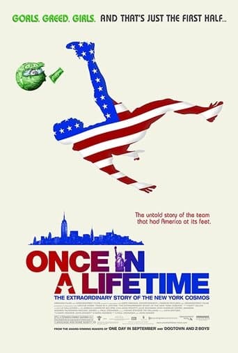 Movie poster for Once in a Lifetime: The Extraordinary Story of the New York Cosmos