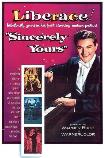 Movie poster for Sincerely Yours
