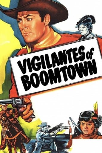 Movie poster for Vigilantes of Boomtown