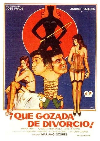Movie poster for ¡Qué gozada de divorcio!