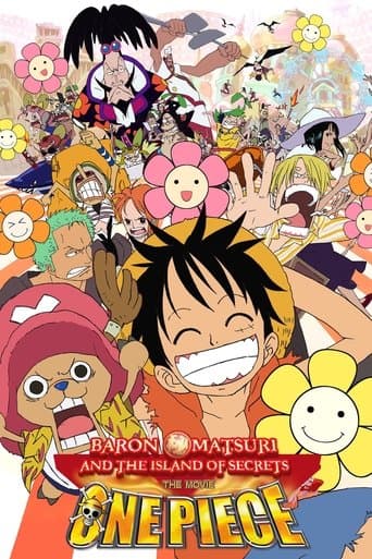 Movie poster for One Piece: Baron Omatsuri and the Secret Island