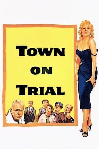 Movie poster for Town on Trial