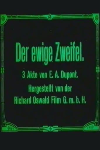 Movie poster for Der ewige Zweifel