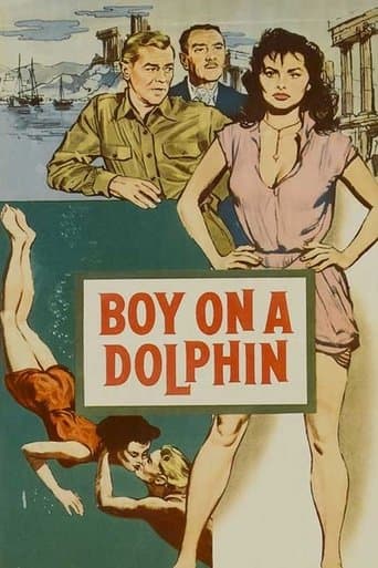 Movie poster for Boy on a Dolphin