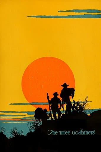 Movie poster for The Three Godfathers