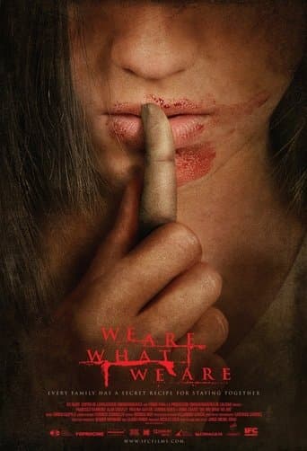 Movie poster for We Are What We Are