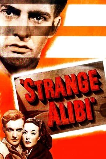 Movie poster for Strange Alibi
