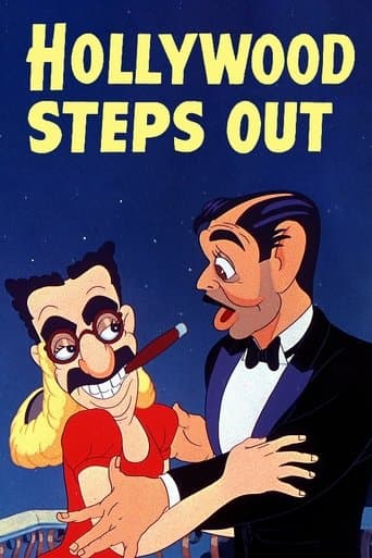 Movie poster for Hollywood Steps Out