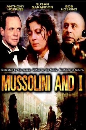 Movie poster for Mussolini and I