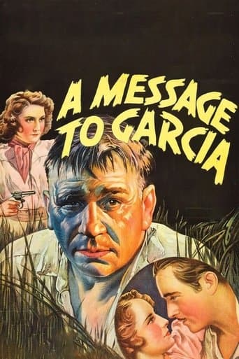 Movie poster for A Message to Garcia