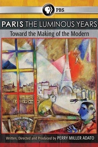 Movie poster for Paris: The Luminous Years