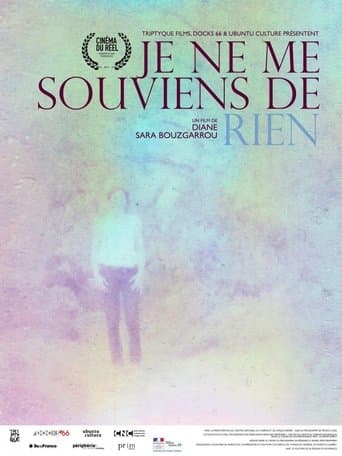 Movie poster for I Remember Nothing