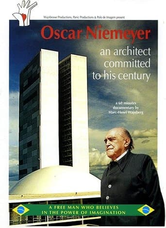 Movie poster for Oscar Niemeyer, an architect commited to his century