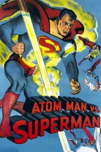 Movie poster for Atom Man vs. Superman