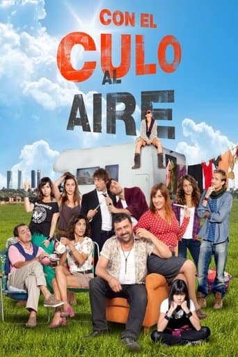 Movie poster for Con el culo al aire