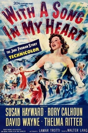 Movie poster for With a Song in My Heart