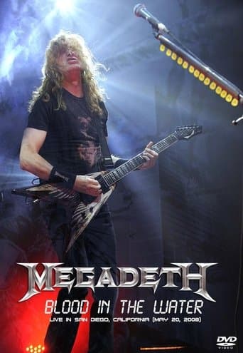 Movie poster for Megadeth: Blood in the Water - Live in San Diego