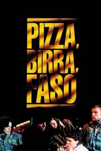 Movie poster for Pizza, Beer, and Cigarettes