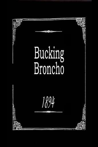 Movie poster for Bucking Broncho