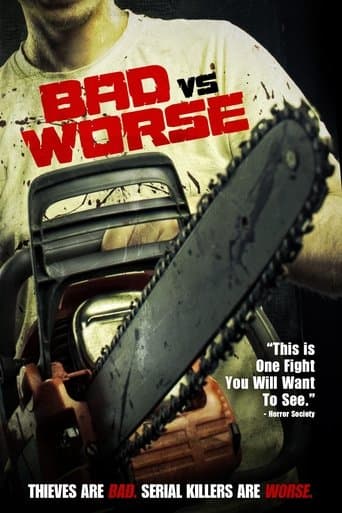 Movie poster for Bad vs Worse