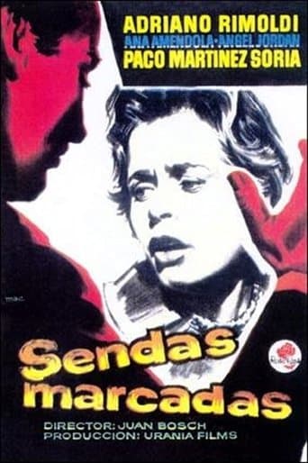 Movie poster for Sendas marcadas