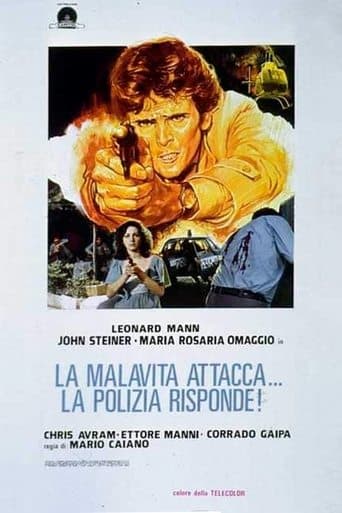 Movie poster for The Criminals Attack. The Police Respond