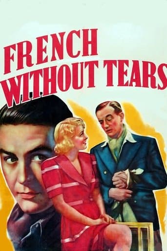 Movie poster for French Without Tears