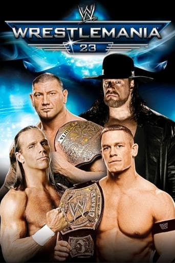 Movie poster for WWE WrestleMania 23