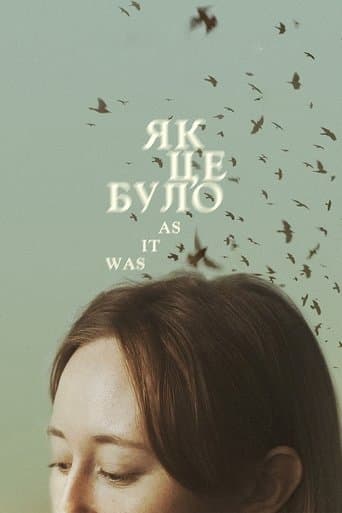 Movie poster for As It Was