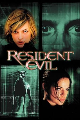 Movie poster for Resident Evil