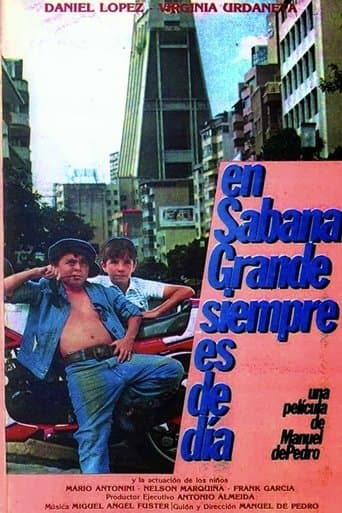 Movie poster for It's Always Shiny in Sabana Grande