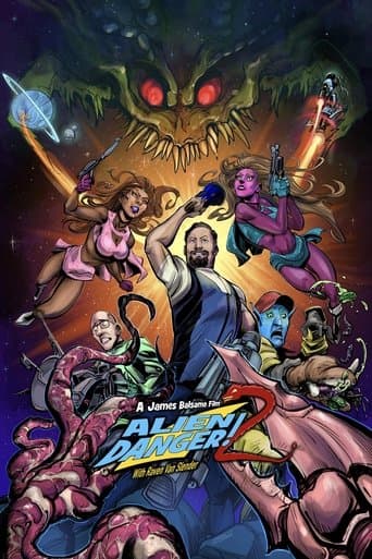 Movie poster for Alien Danger 2! With Raven Van Slender