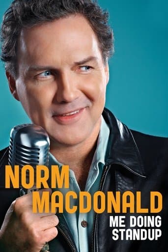 Movie poster for Norm Macdonald: Me Doing Standup