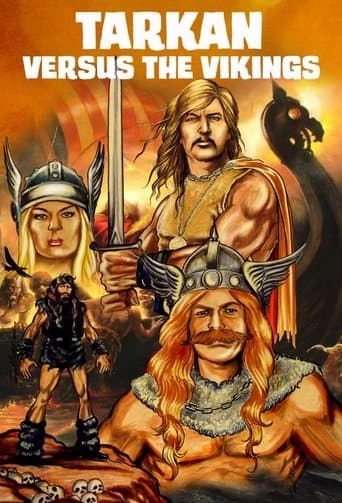 Movie poster for Tarkan and the Blood of the Vikings