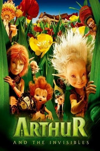 Movie poster for Arthur and the Invisibles