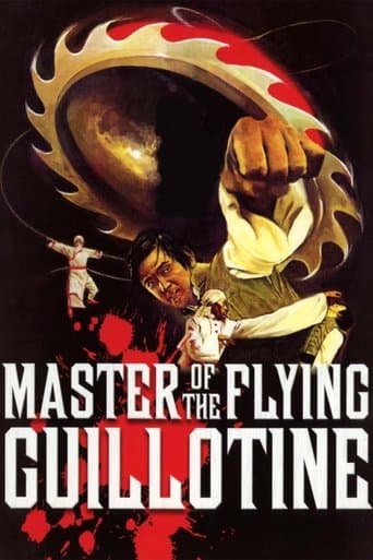 Movie poster for Master of the Flying Guillotine